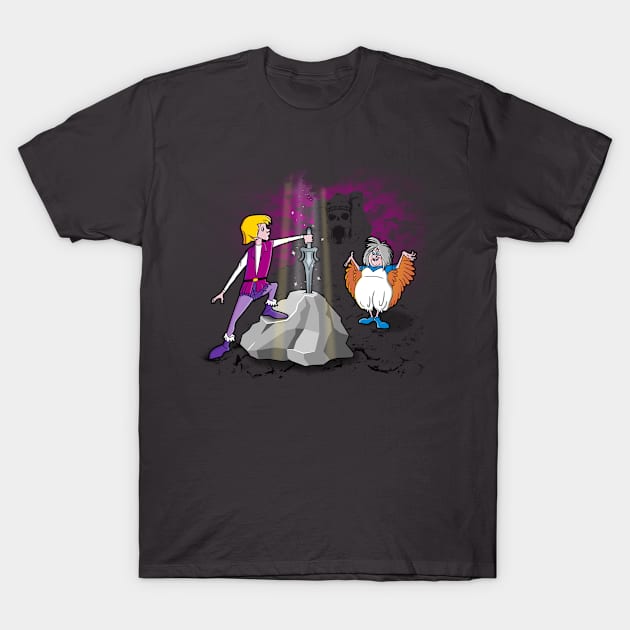 The Sword in the Grayskull T-Shirt by se7te